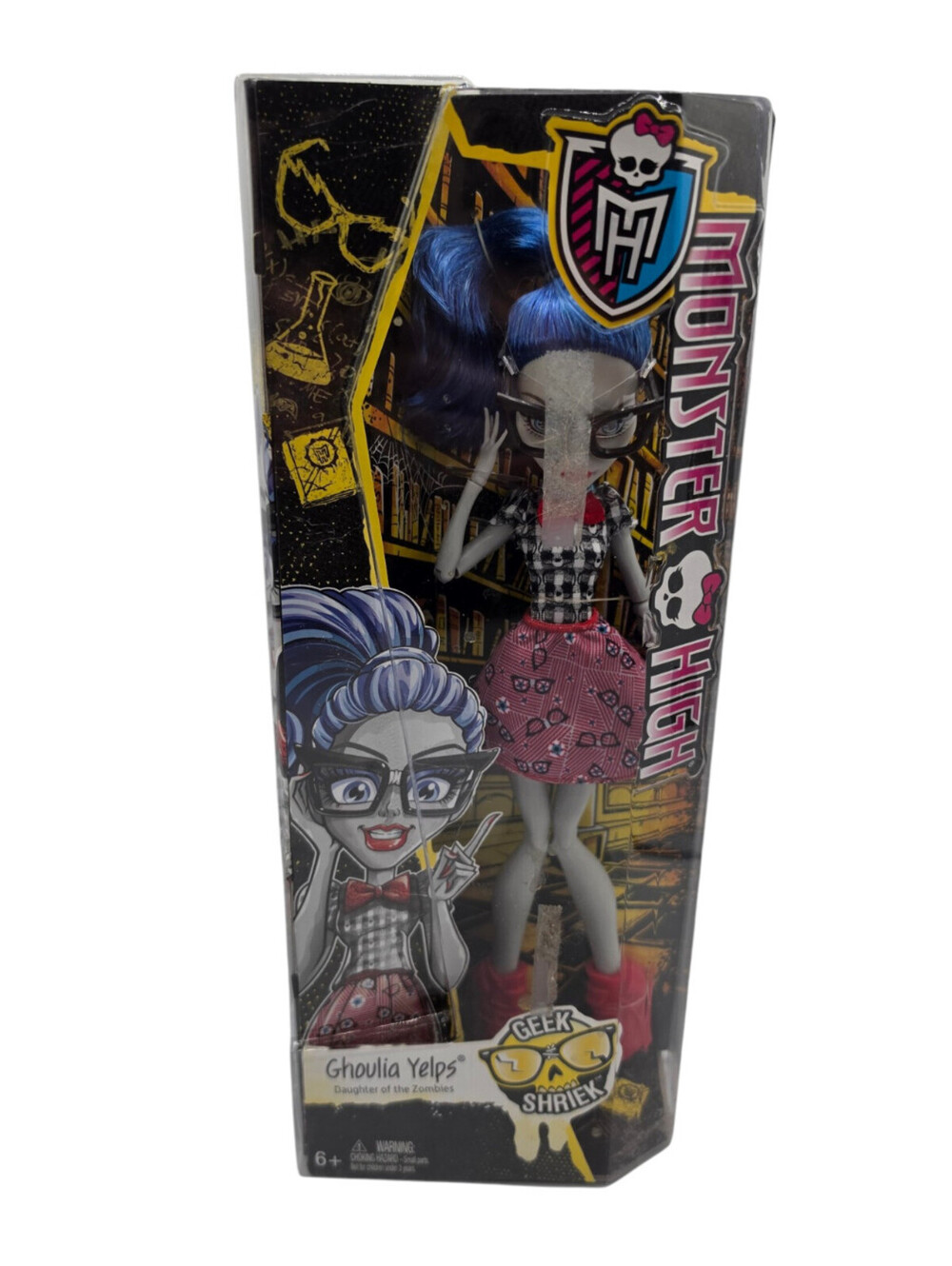 Monster High Geek Shriek Ghoulia Yelps Doll 2014 Mattel